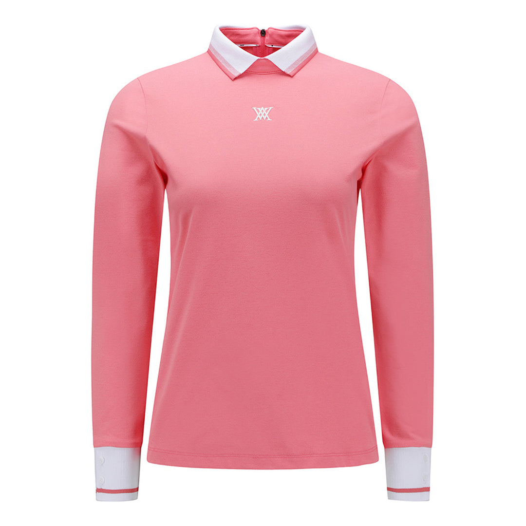 ANEW GOLF - ANEW GOLF Women's Cuffs Point Polo Long Sleeves - The Agora Bangkok